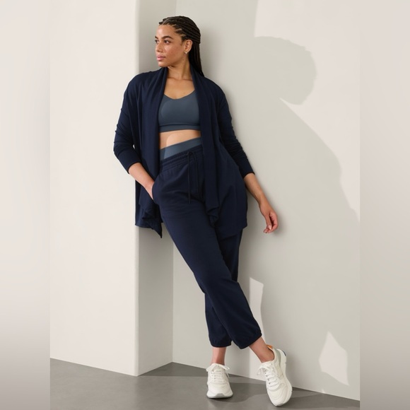 Athleta Pranayama Restore Wrap // Navy - Picture 6 of 8